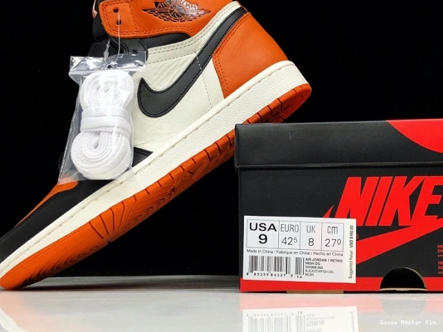 Retro OG High Jordan Shattered 1 Air Backboard555088-005 0604